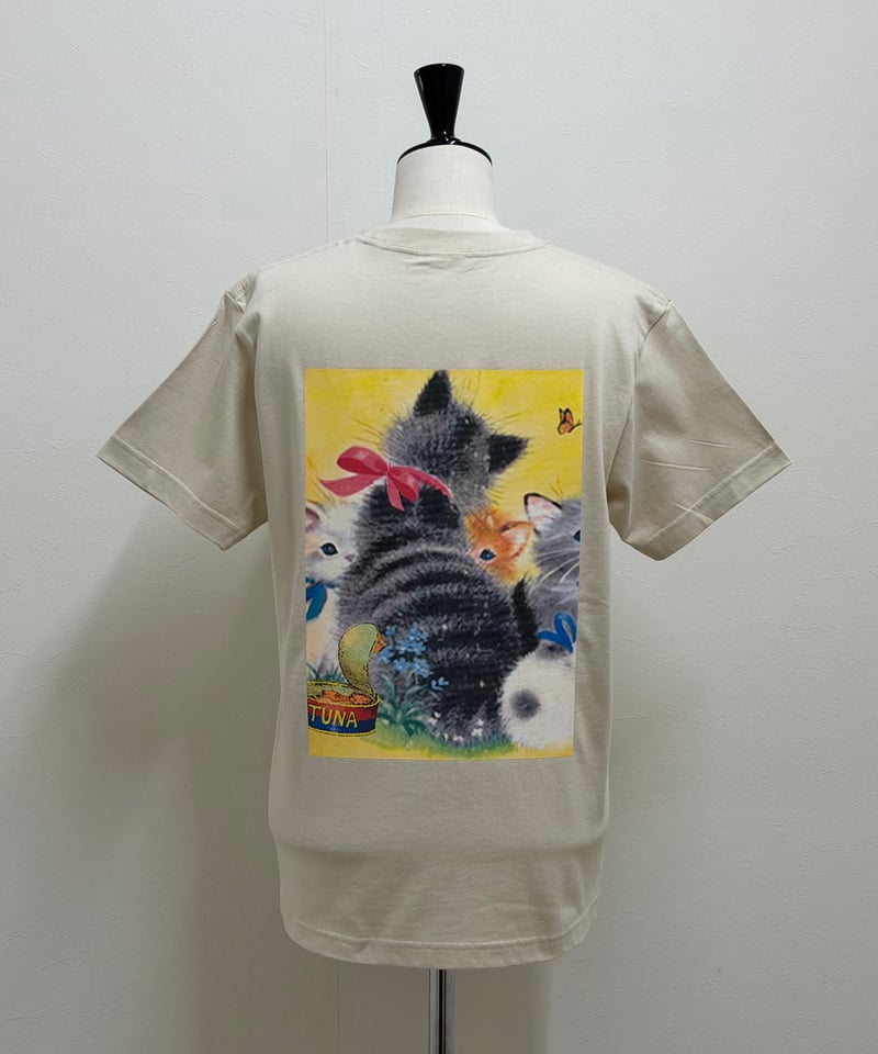 yukiemon】ぺたぺたプレーンTシャツ（2XLメンズサイズ） | EGAMI OFFIC