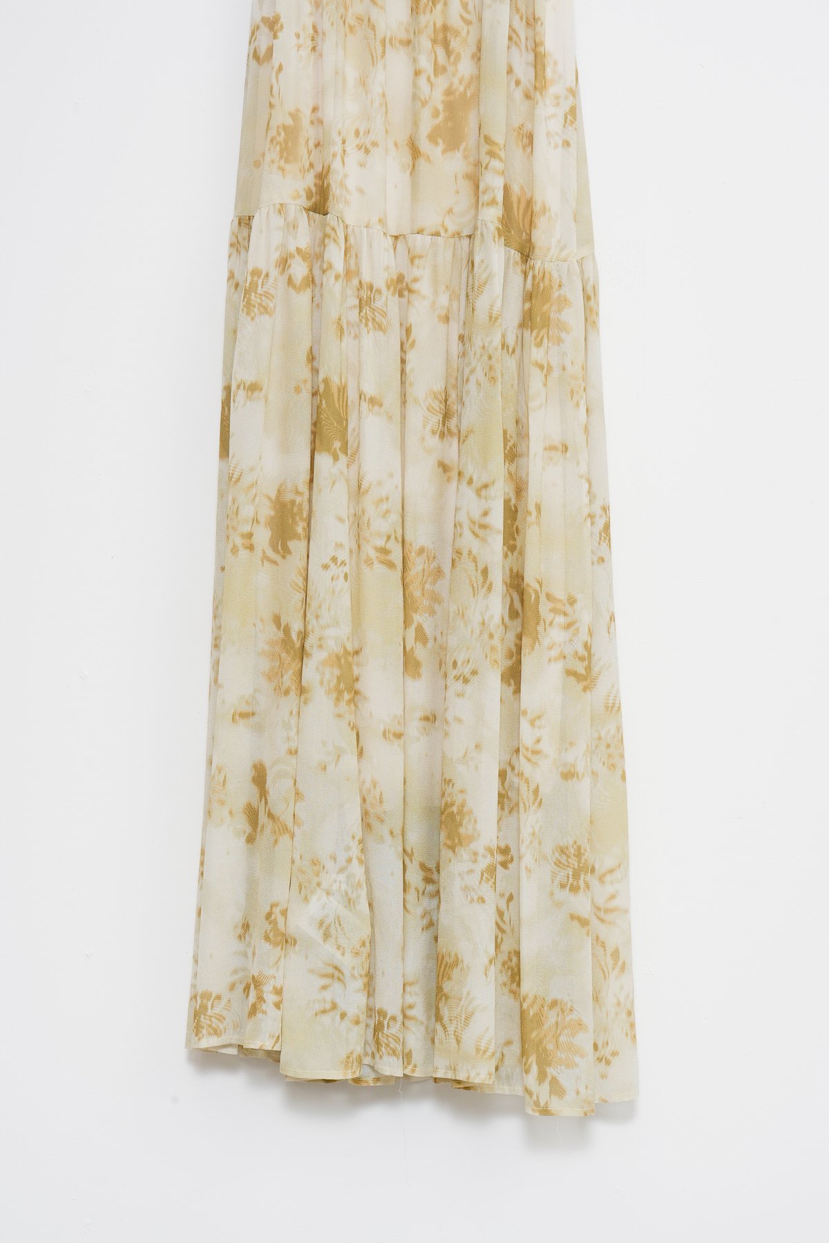 FRAY I.D】ヴィンテージレーヨンプリントワンピース_