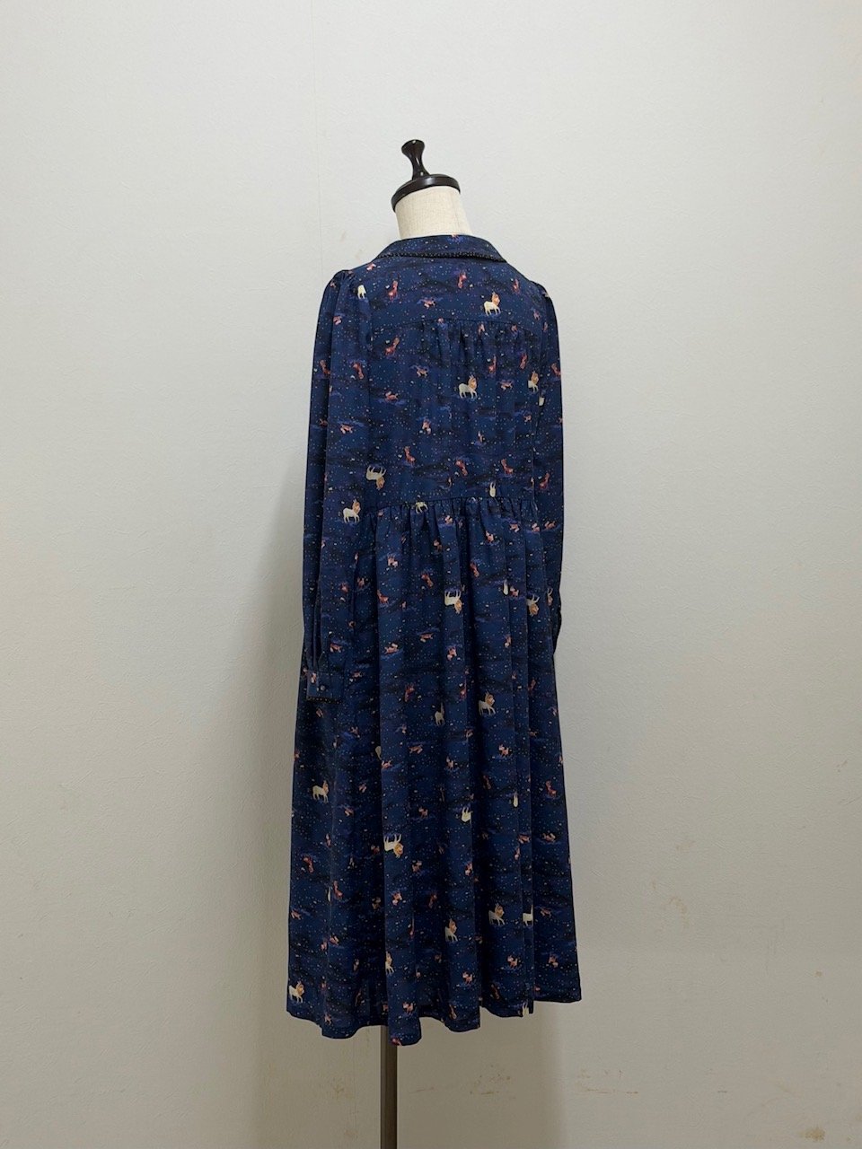 yukiemon】テキスタイルシックワンピース（デシン）（M・3L） | EGAMI