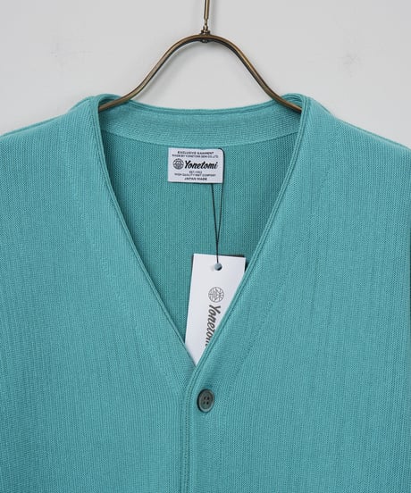 【Yonetomi〈unisex〉】GIMA COTTON KNIT C/D (V NECK)_250228003409