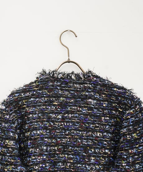 【COOHEM〈women's〉】FEATHER MIX TWEED JACKET_250828004515