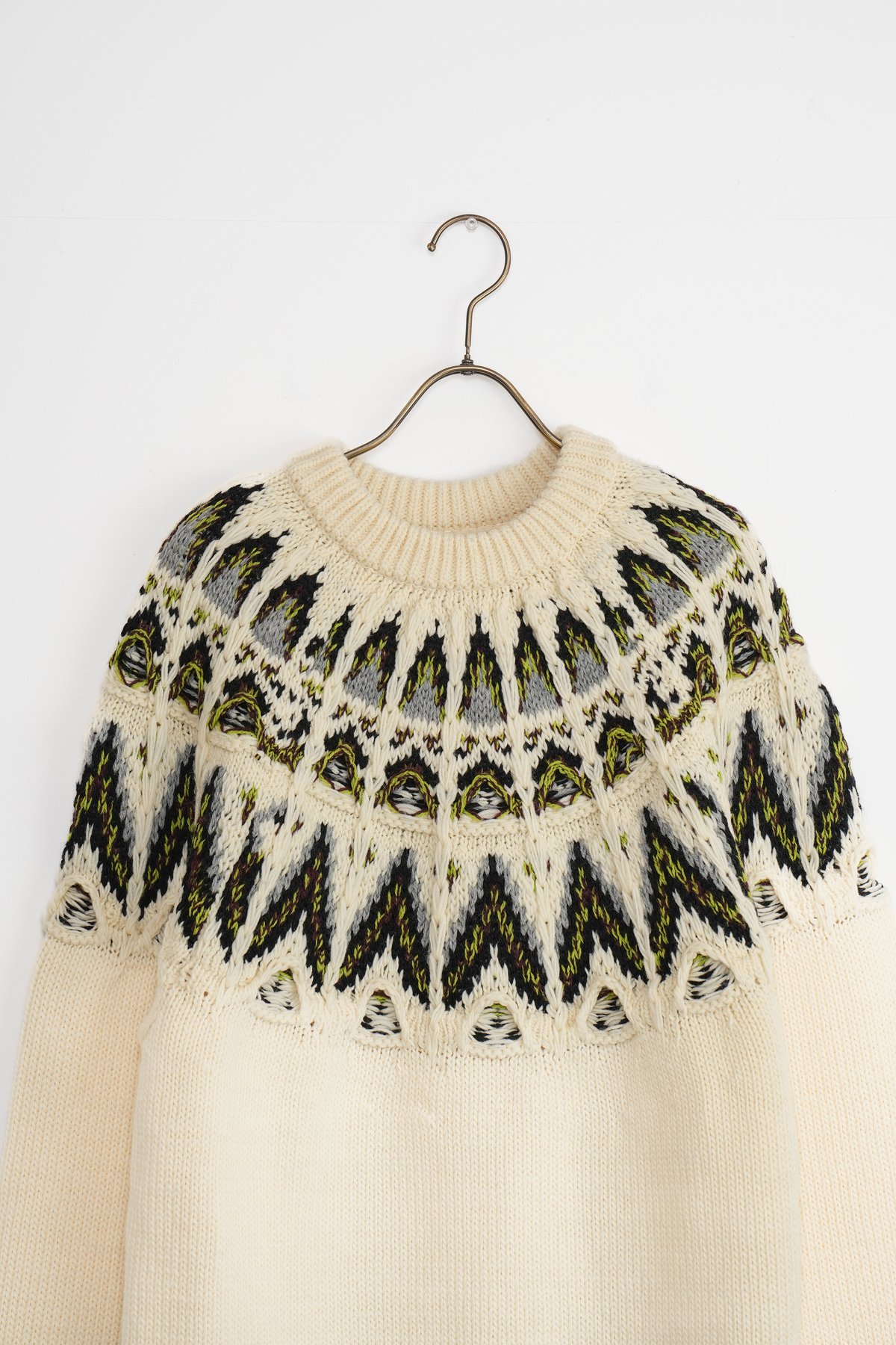 COOHEM〈men's〉】NORDIC KNIT P/O | EGAMI OFFICIAL COOHEM〈men's〉】NORDIC KNIT P/O | EGAMI OFFICIAL