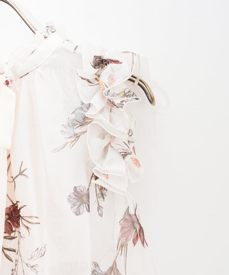 フレイアイディー 25AW 2wayギャザーフリルブラウス F ホワイト FRAY I.D】2wayギャザーフリルブラウス_250805003432 | EGAMI