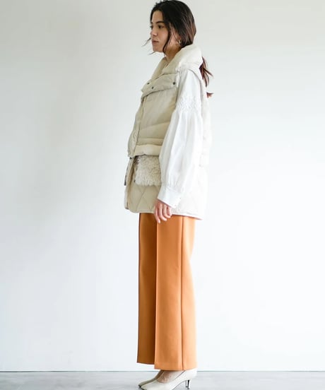 【Lallia Mû】ファーポケットダウンベスト_240926003831