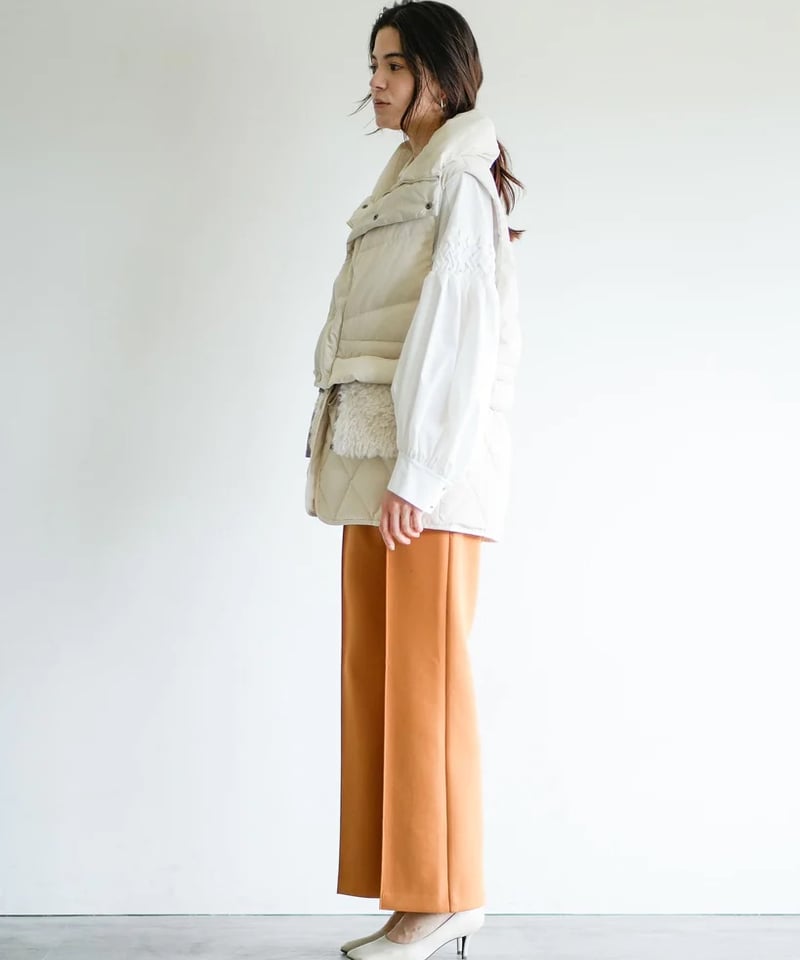 Lallia Mû】ファーポケットダウンベスト_240926003831 | EGAMI O