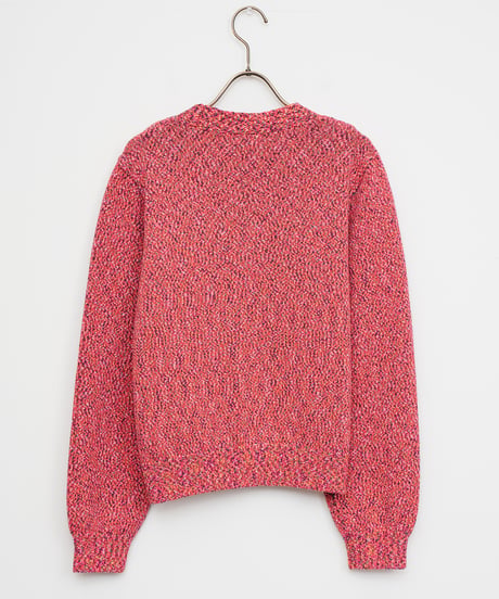 【COOHEM〈women's〉】FLECKED COTTON KNIT CARDIGAN_250802003313