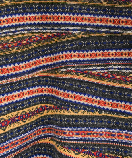 【COOHEM〈men's〉】CRAZY FAIR ISLE KNIT PULLOVER_250828004519