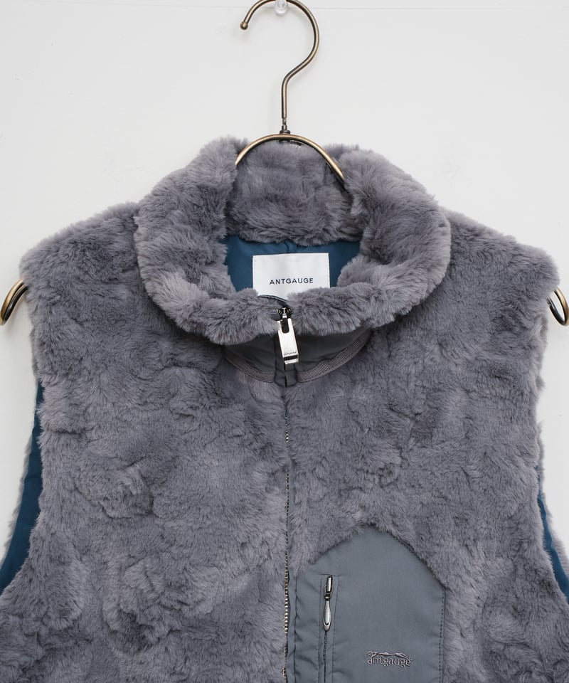 スコットクラブ系列 Aga エコファーベスト アーガ Aga エコファーベスト （ネイビー） -ファッション通販 FASHION