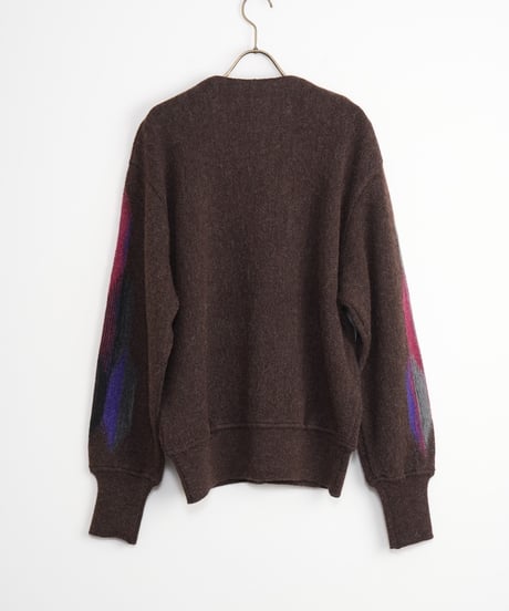 【COOHEM〈men's〉】WOOL ALPACA INTERSIA KNIT C/D_240903002220