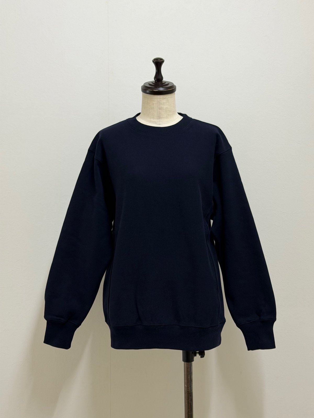 yukiemon】こいぬ図鑑スエットプルオーバー・ネイビー（M・3L