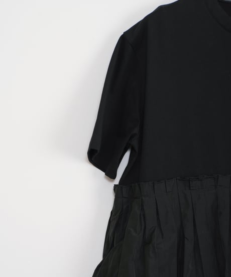 【MARILYN MOON】Raffle pleats layered dress_240404001503