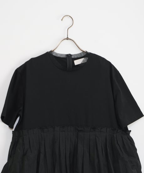 【MARILYN MOON】Raffle pleats layered dress_240404001503