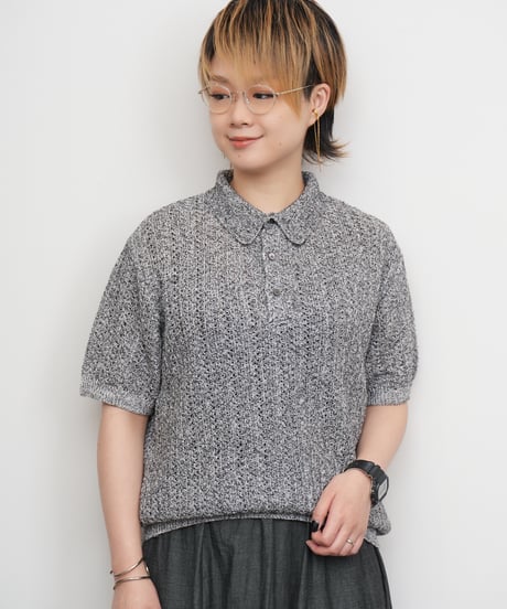 【COOHEM〈men's〉】SHADOW STRIPE KNIT P/L_250228003398