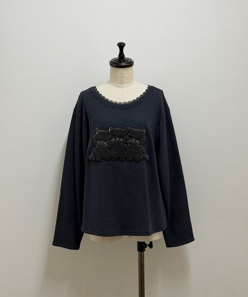 yukiemon】Kittyプルオーバー（M・3L） | EGAMI OFFICIAL WE