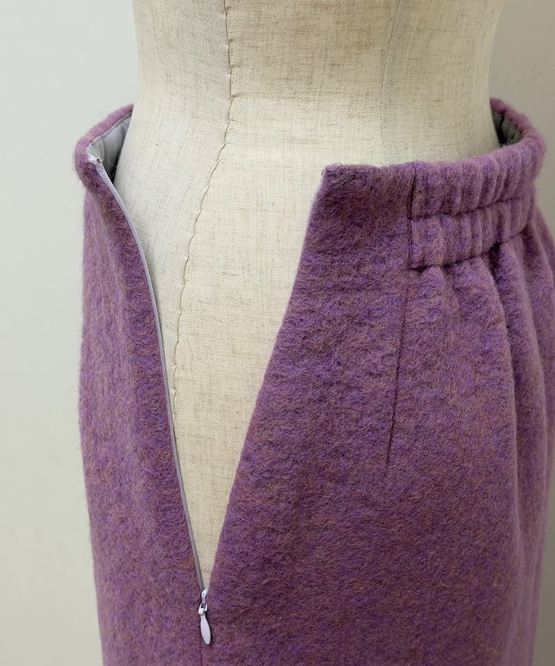 yukiemon こねこ図鑑スカート　モスグリーン　極美品 yukiemon】テキスタイル丈短めスカート（Mのみ） | EGAMI OFFICIAL W