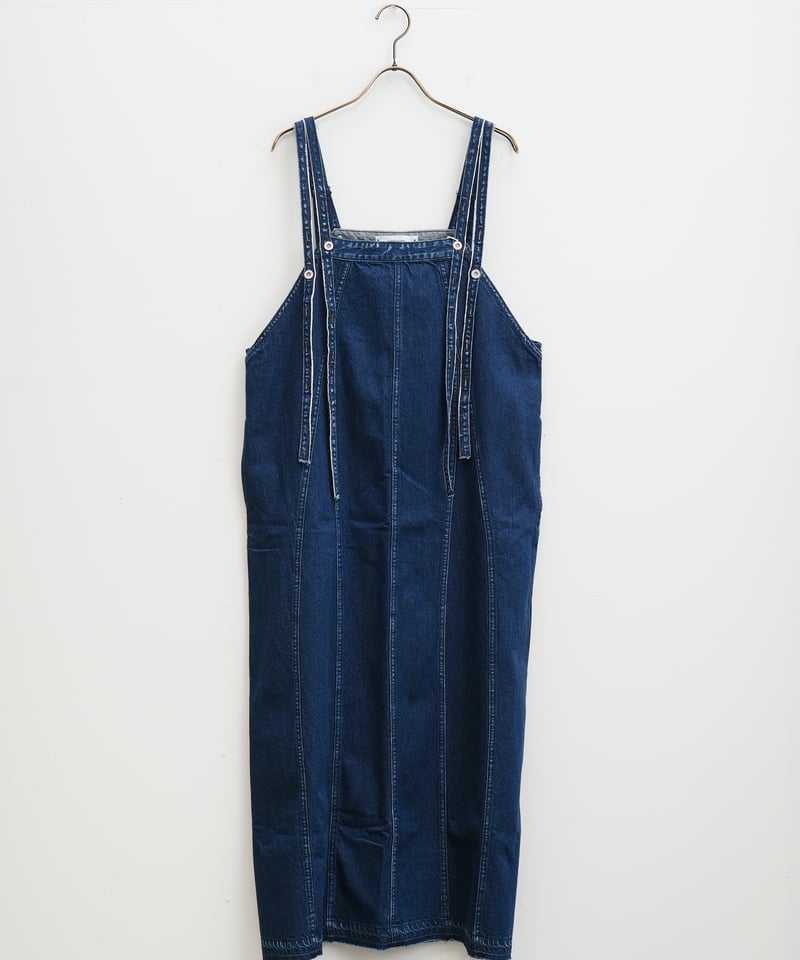 美品 アントゲージ デニム サロペット ワンピース M デニムサロペットワンピース | ANTGAUGE OFFICIAL ONLINE SHOP