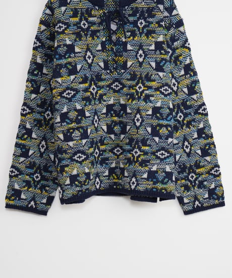【COOHEM〈men's〉】TUNISIAN JACQUARD P/O_241003004361