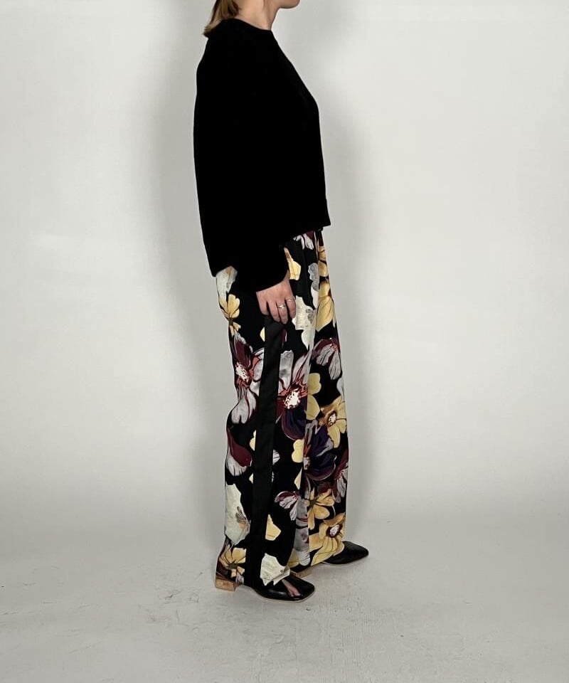 CHIGNON】フラワーラインパンツ | EGAMI OFFICIAL WEB STORE