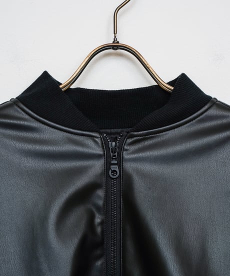 【Parc.1】Synthetic leather layered Jacket_250926006729