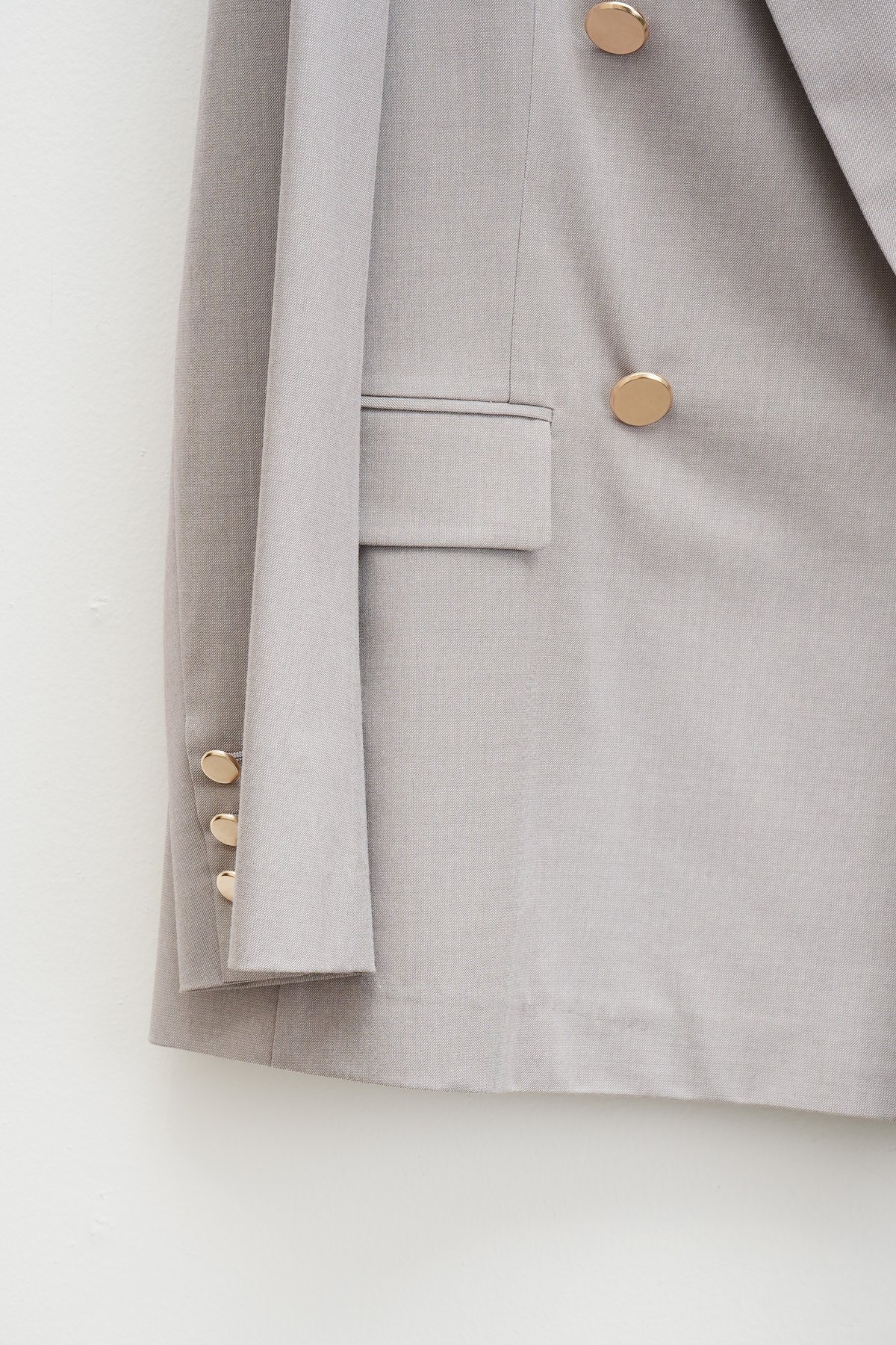 FRAY I.D ダブルテーラードジャケット／ウォッシャブル・防シワ FRAY