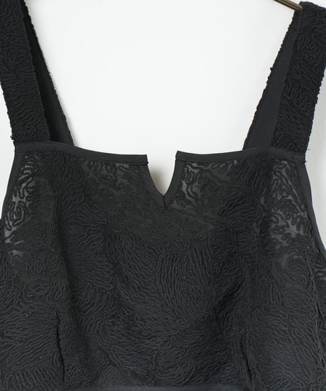 【CHIGNON】刺繍レースキャミビスチェ _250215002390