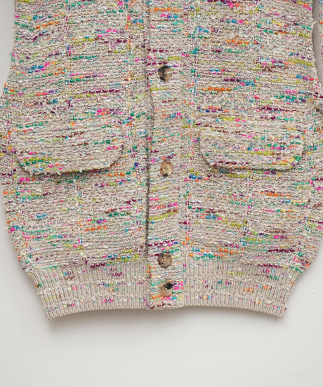 【COOHEM】KASURI TWEED V/T_250129001301