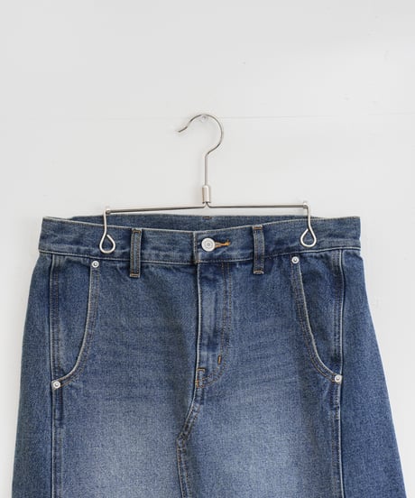 【YENN】DENIM MERMAID SK＿250502007952