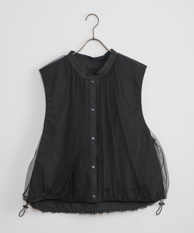 CHIGNON】チュールナイロンリバーシブルベスト_240413002209 | EG CHIGNON】チュールナイロンリバーシブルベスト_240413002209 | EG