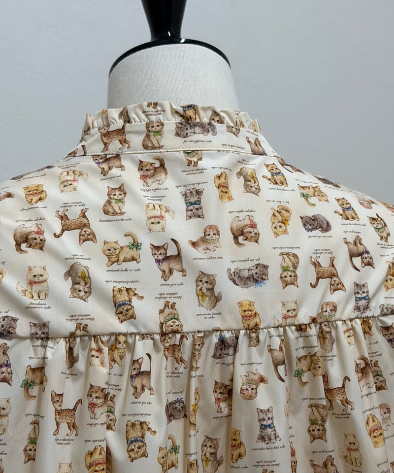 yukiemon】こねこ図鑑レインブルゾン（M・3L） | EGAMI OFFICIAL W