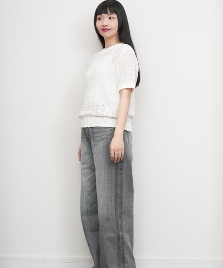 【COOHEM〈women's〉】CUPRO TAPE KNIT P/O_250228003390
