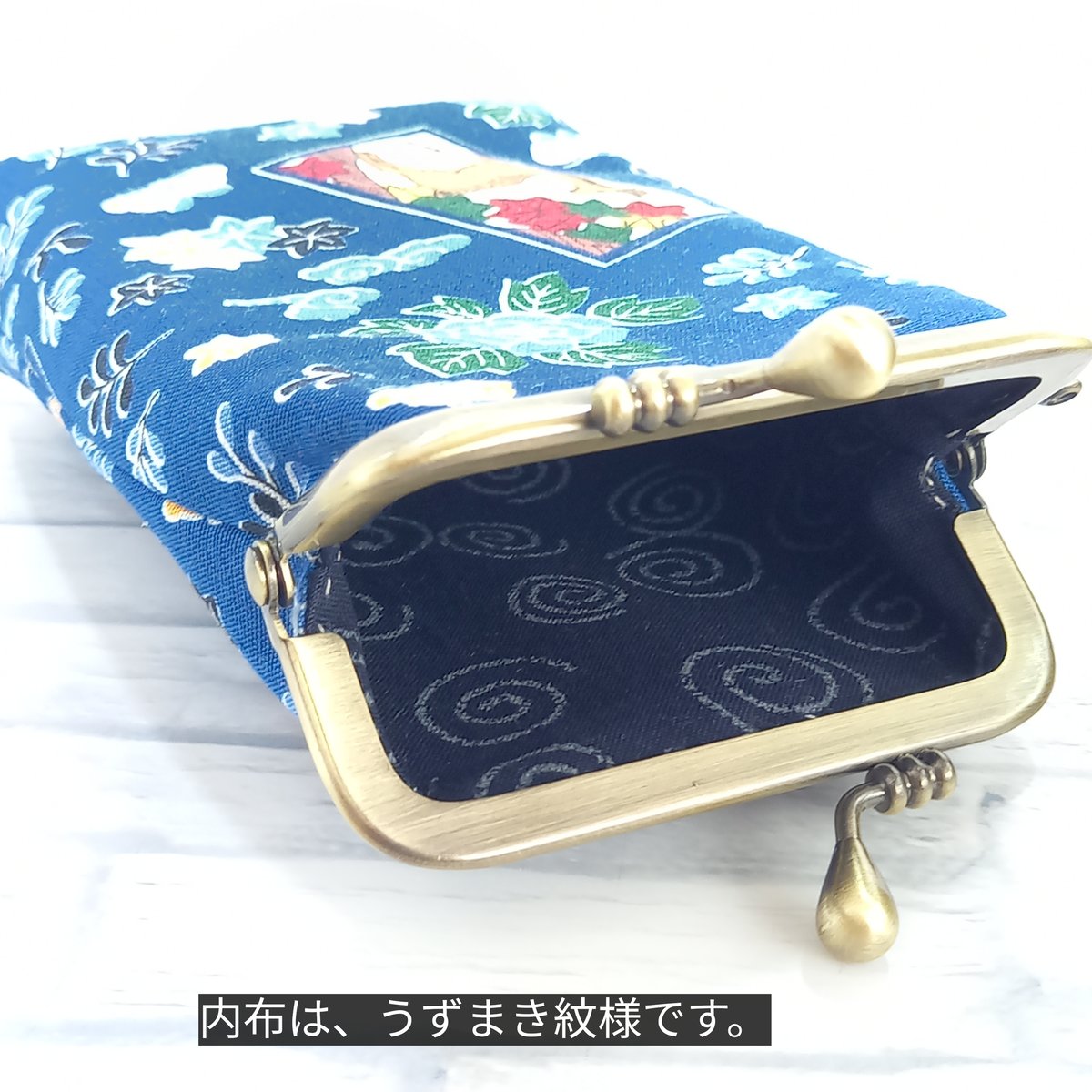 和Cool☆花札 猪鹿蝶 がま口 シガレットケース（ロング） | 6210gama 