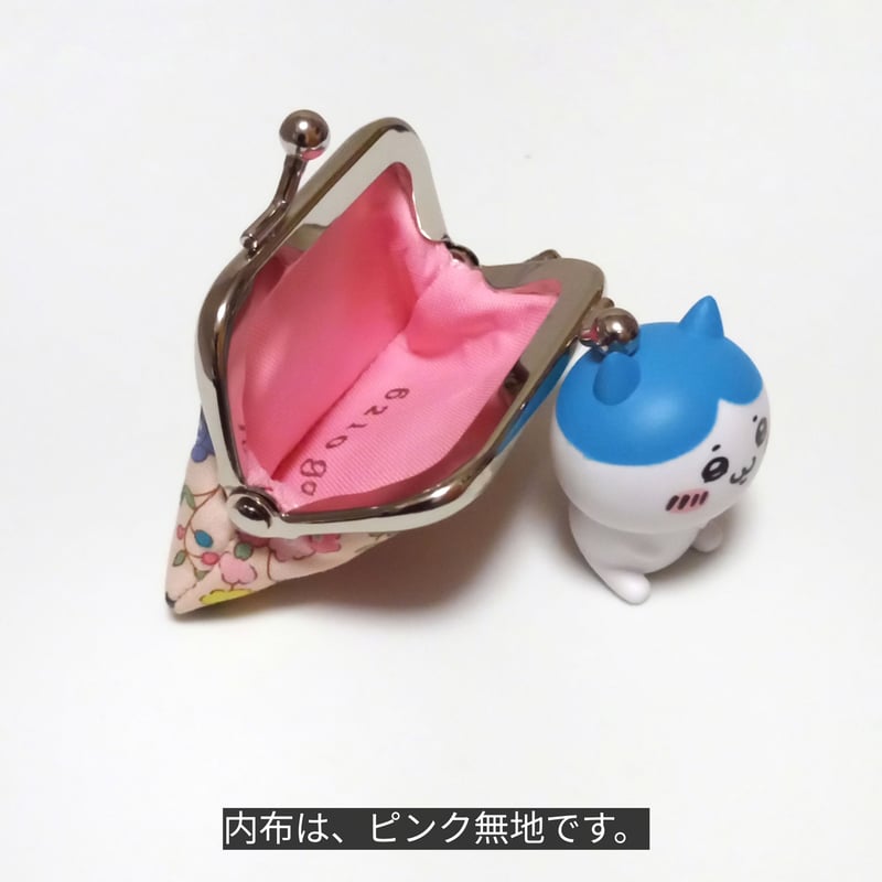 うさこ〜 ハンドメイド ユキエモン がま口ポーチ 3点 ✿パズル ピンク うさこ〜 ハンドメイド ユキエモン がま口ポーチ 3点 ✿パズル