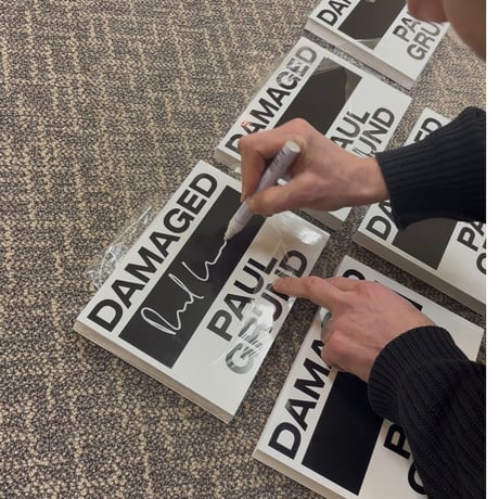 【サイン本】PAUL GRUND " DAMAGED "