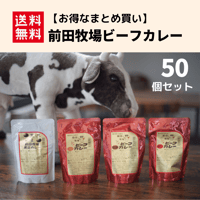【お得なまとめ買い】前田牧場ビーフカレー 50個【送料込】