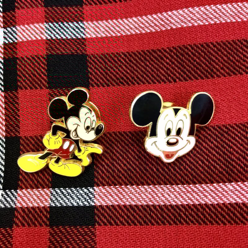 Mickey Mouse ヴィンテージピンバッチA | lena