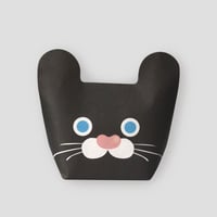 アニマルマチプチパック（黒猫柄・小・3枚セット、送料込）