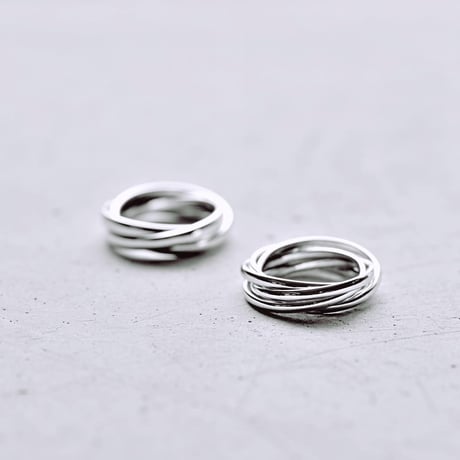 5連Ring 【Quintuple】｜シルバー×真鍮｜[Artisan Works]