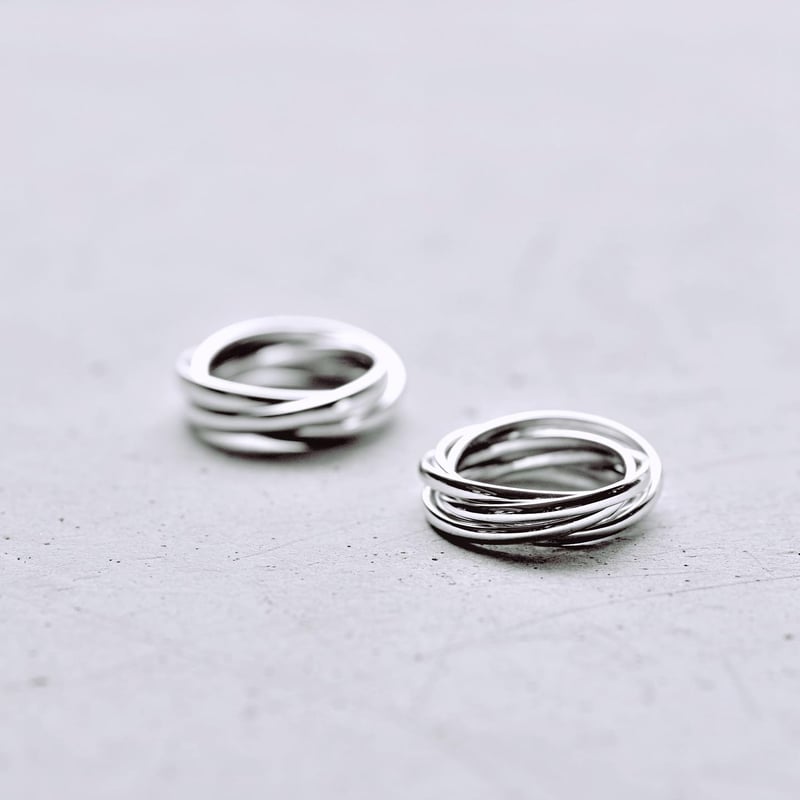 5連Ring 【Quintuple】｜シルバー×真鍮｜[Artisan Works] | Ar