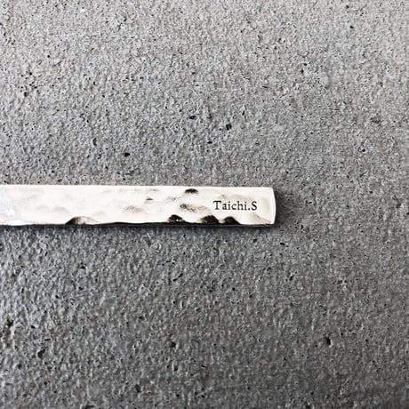 ネクタイピン（タイクリップ)【GT-004】 ｜Silver925｜[Artisan Works/GIFT]
