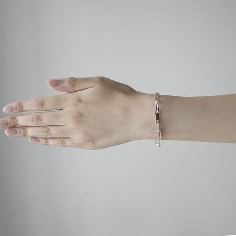 チェーンブレスレットTERNARY-0｜4.3mm幅｜シルバー925｜ 【Laugh＆Yoke】｜Artisan Works