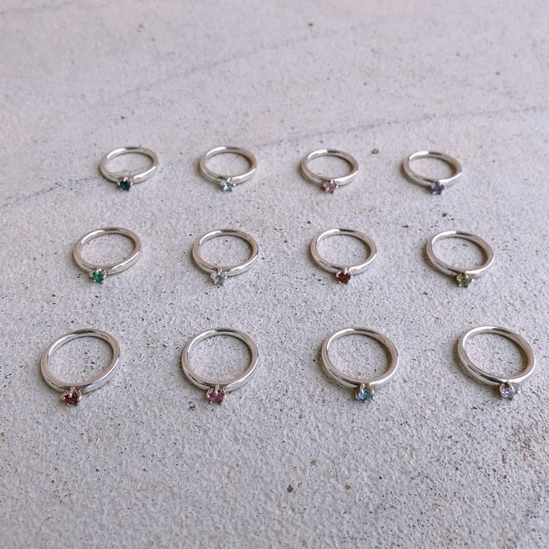 Baby Ring 【 ベビーリング /誕生石】｜Silver925｜[Artisan Wor