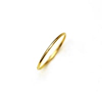 デザインを選べるセミオーダーリング【幅1.0mm】｜K18イエローゴールド｜[10min Ring]