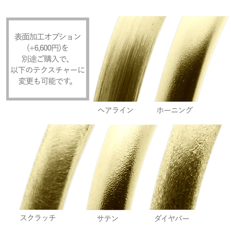 AIKAH 18金イエローゴールド スクレノヴァリング／ノヴァリング