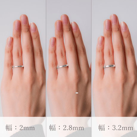 ファミリーリング（Bague Eclat-バーグ エクラ）|大切な絆を誕生石で紡ぐ指輪【3石-選べる誕生石】｜2.8mm幅｜プラチナ950｜Artisan Works
