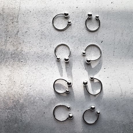 Double Ball Ring 【フリーサイズ 】｜Silver925｜[Artisan Works]