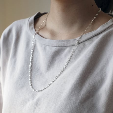 チェーンネックレスAZUKI｜3.0mm幅｜シルバー925｜ 【Laugh＆Yoke】｜Artisan Works