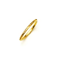 デザインを選べるセミオーダーリング【幅1.4mm】｜K18イエローゴールド ｜[10min Ring]