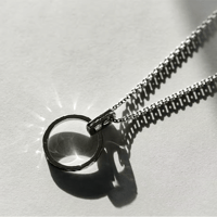 【EXCLUSIVE】リングホルダーネックレス Artisan Works別注【金属アレルギー対応】｜サージカルステンレス