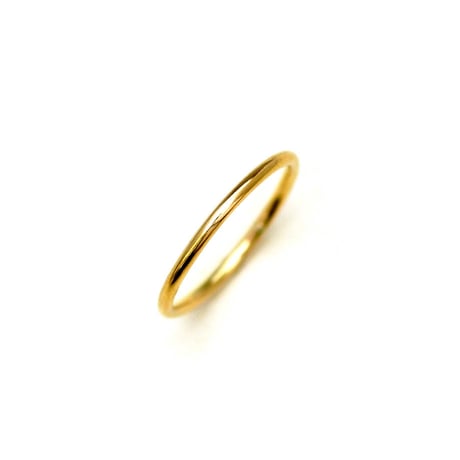デザインを選べるセミオーダーリング【幅1.4mm】｜K18イエローゴールド ｜[10min Ring]