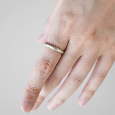 リング 甲丸 M｜Silver925｜[10min Ring]